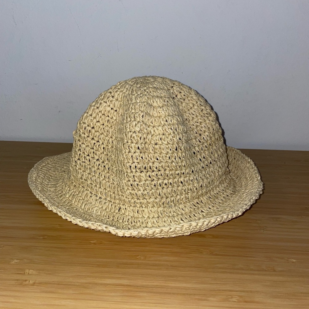 Straw Bucket Hat